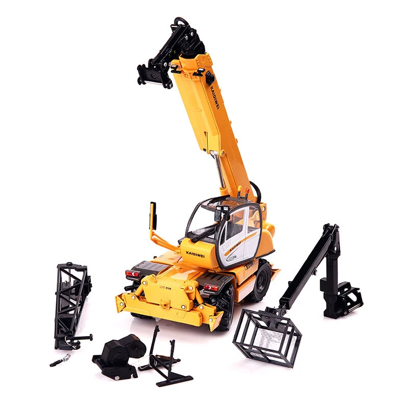

1:50 Alloy Crane Engineering Vehicle Car Model Simulated Multi-Function Model Boys Toys for Children's Gifts