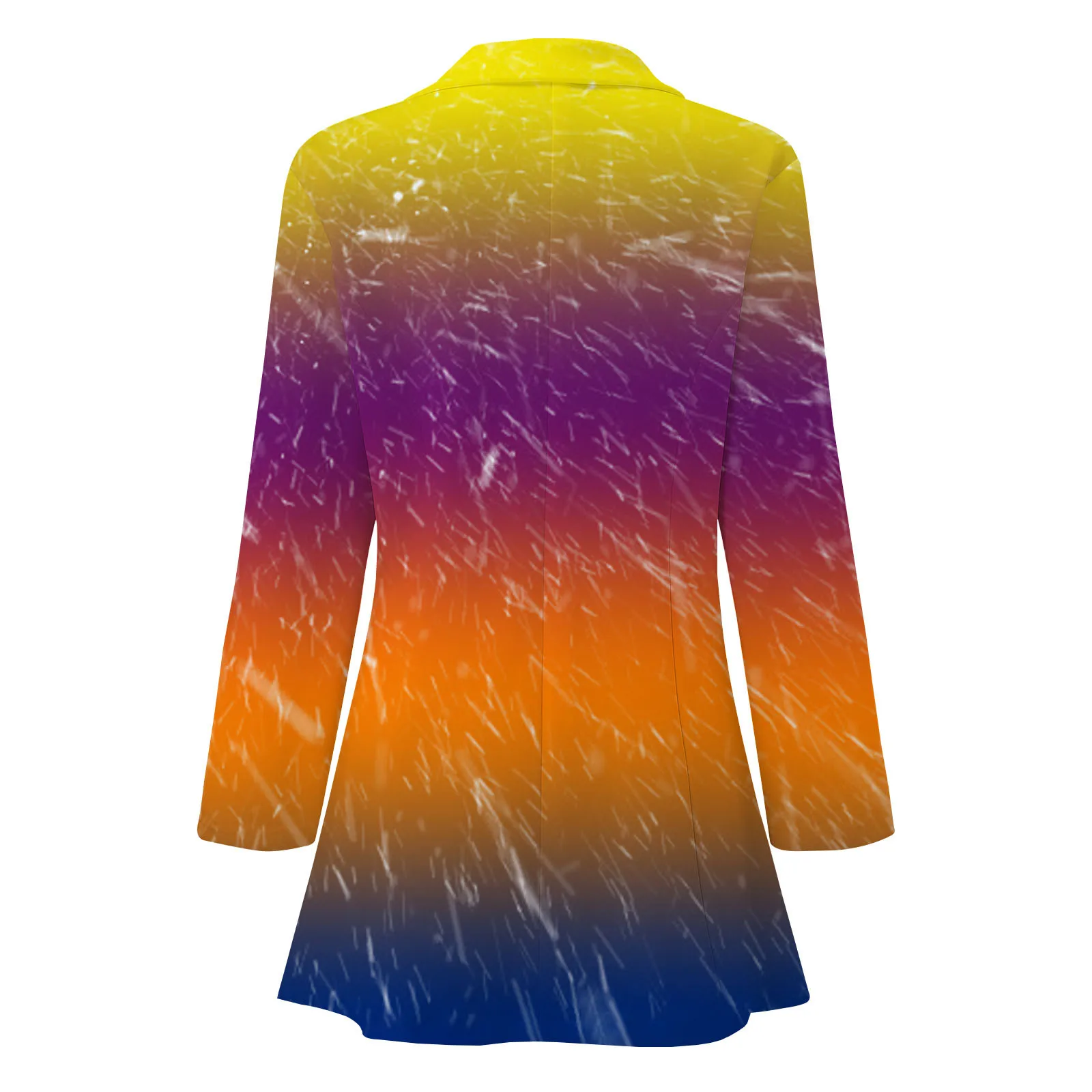 Womens Casual Elegant Long Sleeve Blazer Jacket Solid Color Work Oversized Work chic Kawaii preppy style Outerwear