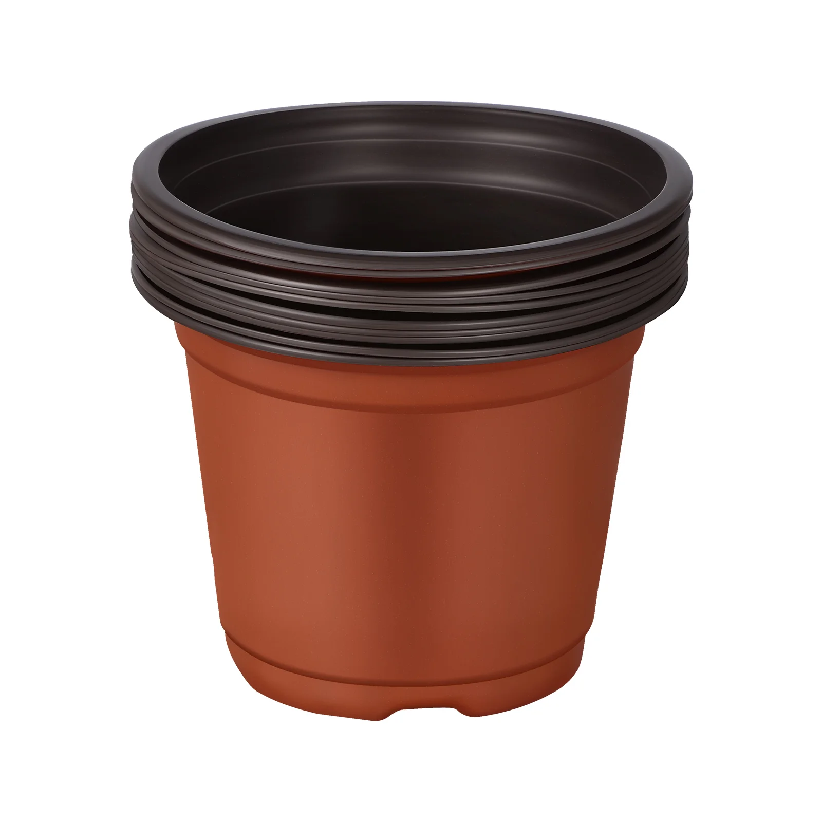 

10 Pcs Seedlings Plastic Flower Pots Gardening Plants Planting Nursery for House