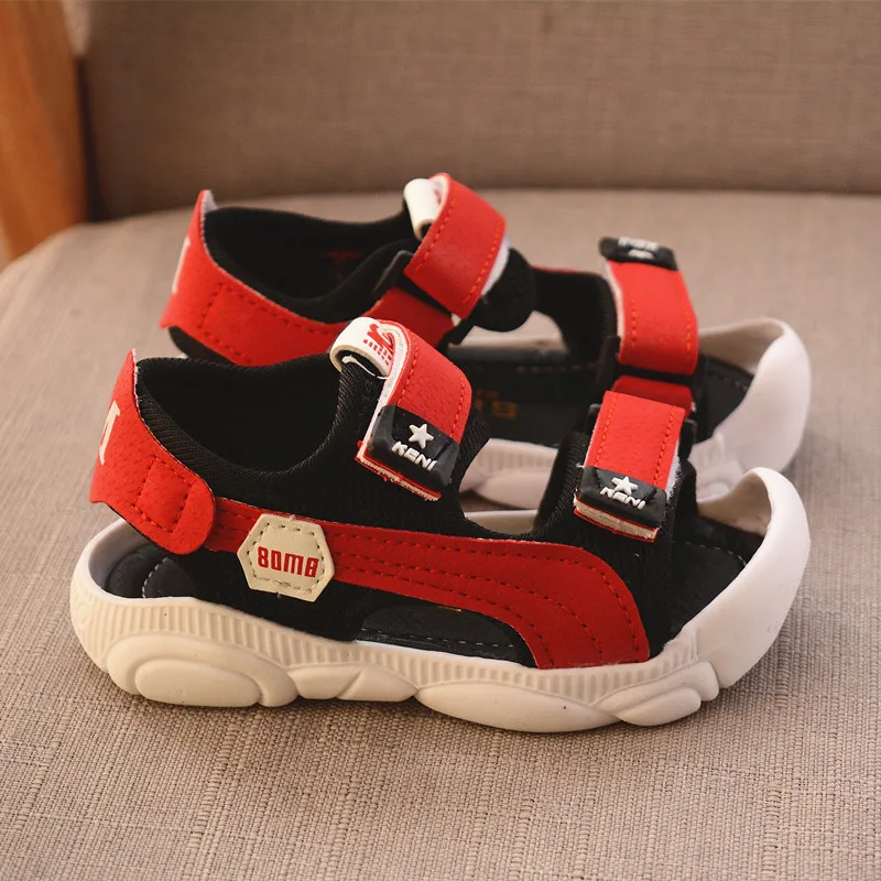 

Sandals Summer 2022 Children Boys Soft Soles Beach Shoes Male Baby Children's Sandals Princepard Shoes for Toddlers