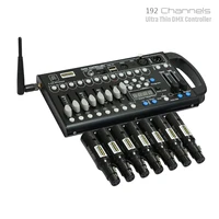 New 192 DMX Controller Wireless Battery Receiver Stage Lighting Console Moving Head DJ Show Led Par Controller 1