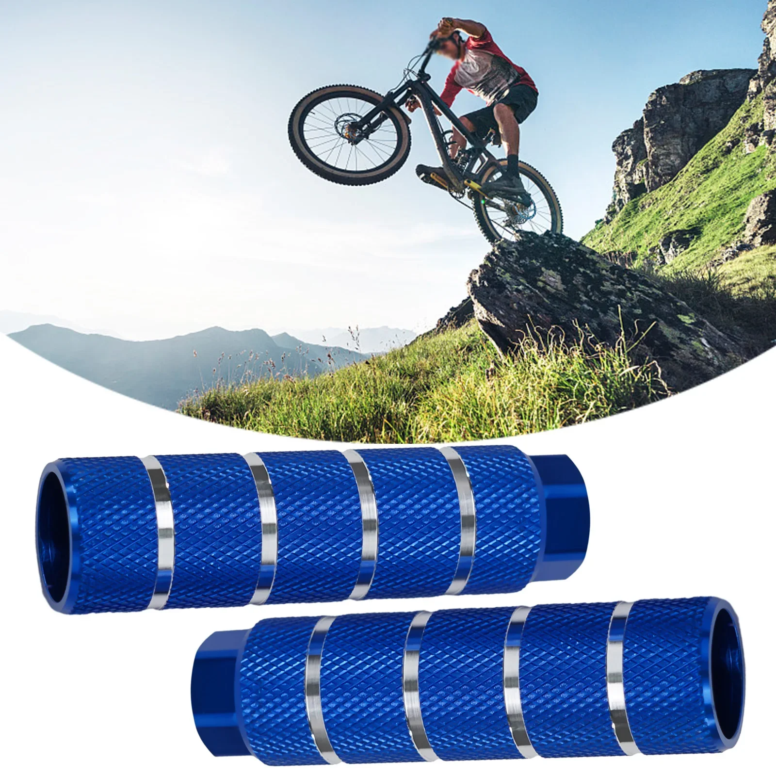 SWZHAI 2 Pares De Clavijas De Bicicleta Para Ejes De 3/8 Pulgadas, De  Aleación De, image size:1600x1600