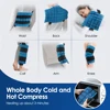 Reusable Large Ice Pack Wrap Hot Cold Compress Therapy Back Massage Pad Cooling Cushion For Knee Leg Neck Shoulder Muscle Strain 5