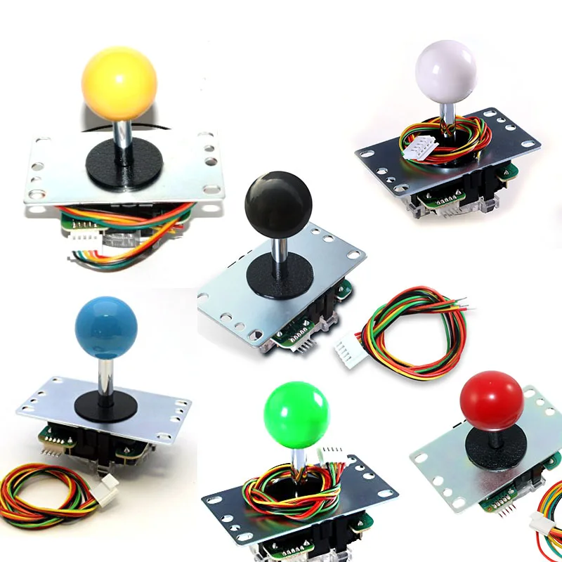 Sanwa 아케이드 조이스틱, JLF-8YT 파이팅 로커, Jamma Mame 컨트롤러용 5 핀 와이어, 신제품