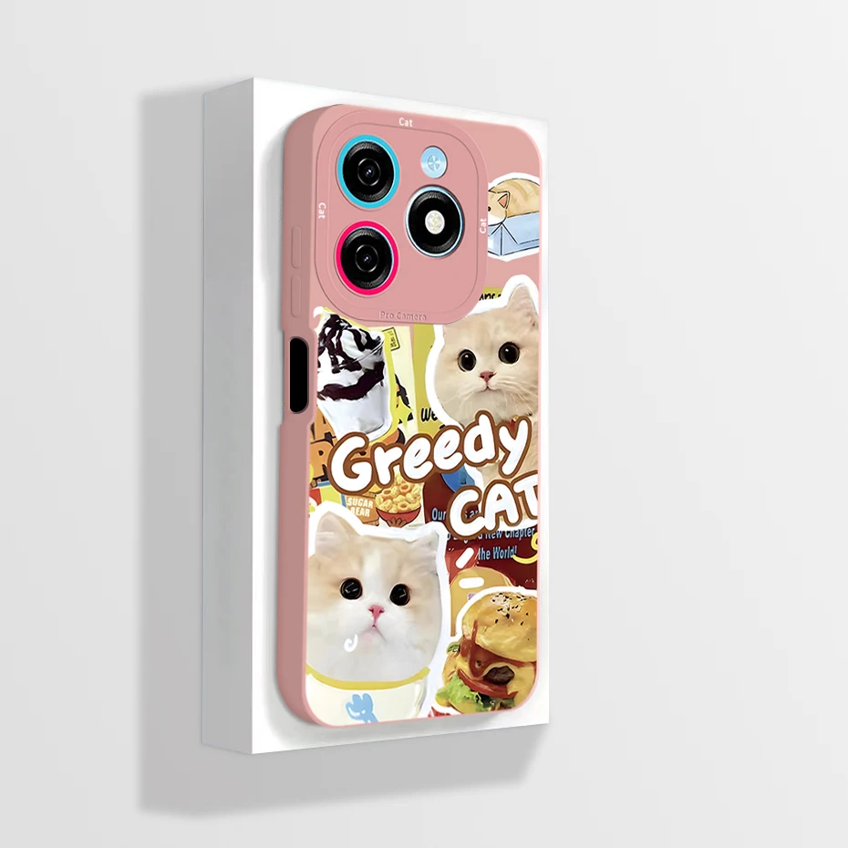 Cute Cartoon Astronaut Square Liquid Silicone Soft Protective Phone Cover in Fun Colors