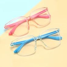 

Kids Anti Blue Light Blocking Glasses Children Silicone Optical Frame Eyeglasses Boys Girls Computer Transparent Eyewears UV400