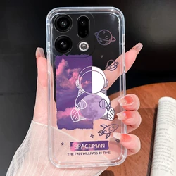 Unique Style Soft TPU Transparent Silicone Lightweight Phone Case - Protective Shell for Oppo Find X9 Pro (U271)