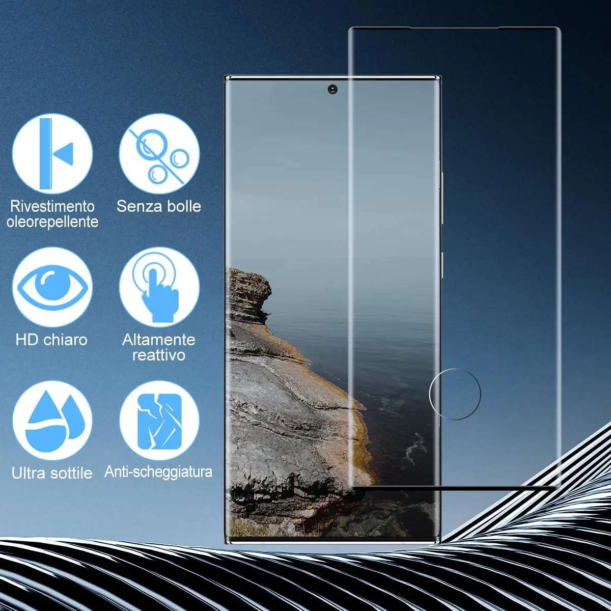 Tempered Glass Screen Protector for Ultimate Smartphone Protection - 1/4 Pack