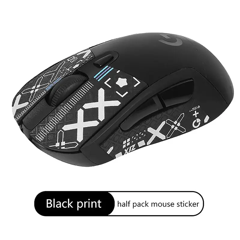 autocollants coordonnants faits la main pour bande coordonnante pour logitech peau de autocollant absorbant la sueur sans souris