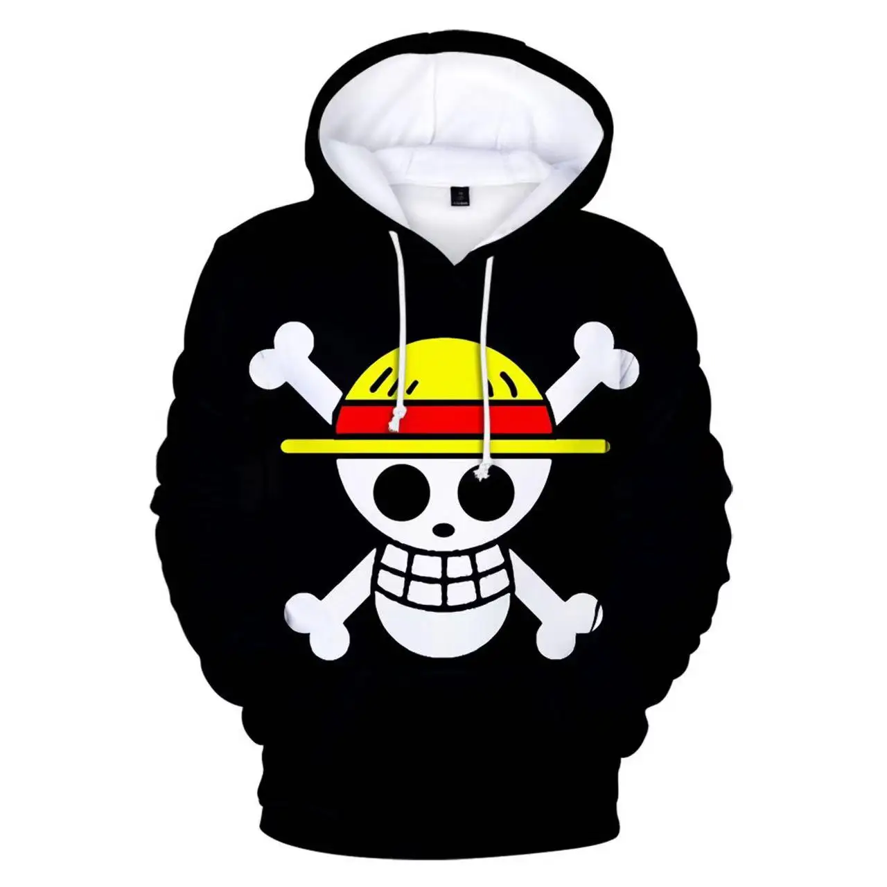 thumbnail image 4 of Sudadera con capucha popular de Anime ONE PIECE 2024 para hombre, impresión digital 3D, jersey para hombre, moda masculina y femenina, hip hop, manga larga, 4 of 5