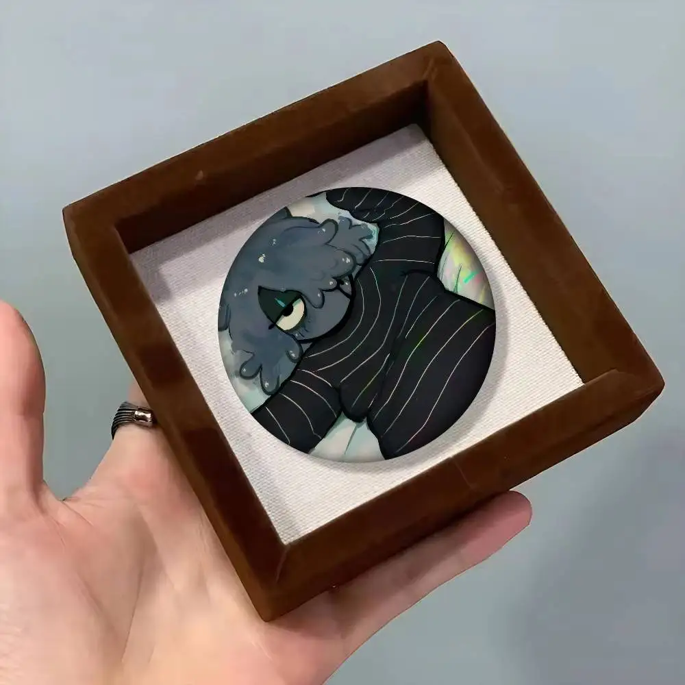 Dandy’s World Blot Cartoon Brooch - Handmade Anime Lapel Pin Badge for Backpack and Clothes Gifts