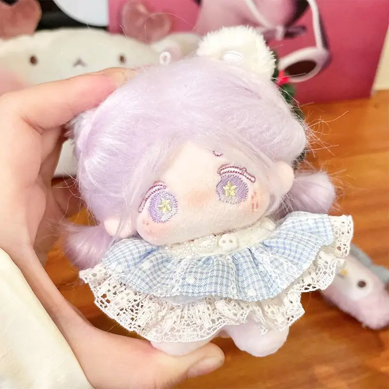 Plush saliva towel baby clothes cotton doll clothes 10cm starfish cute colored saliva pocket scarf pocket neck