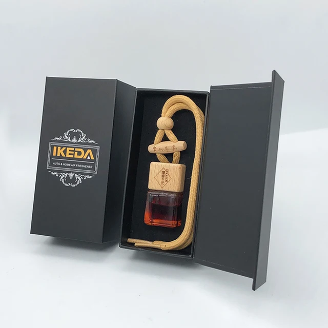 Logo de voiture désodorisant bouteille de parfum de voiture suspendu pendentif de parfum de voiture 1