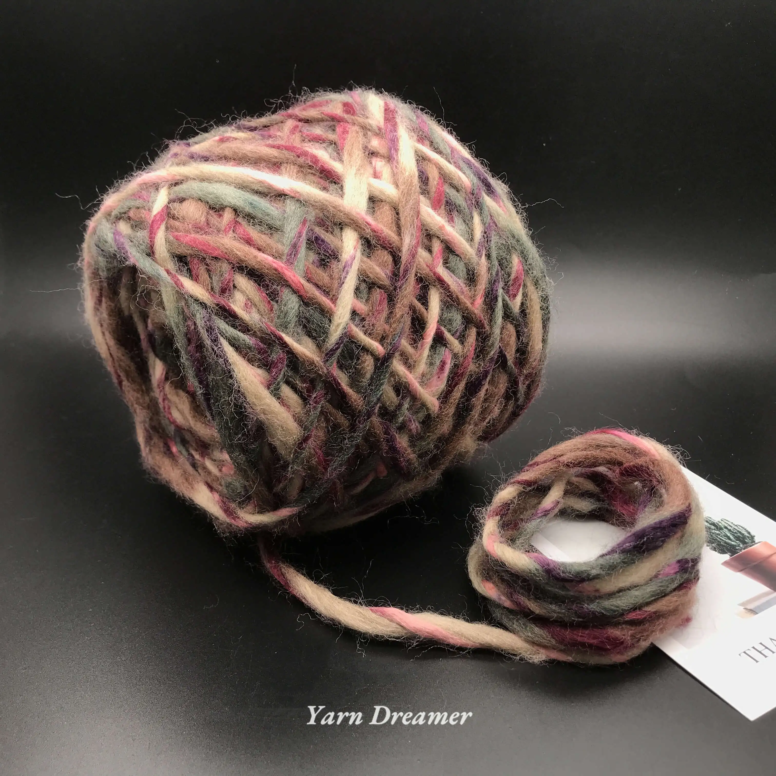 Fancy Chunky Yarn 100g Scarf Knitting Yarn Brown Wool Yarns for Knitting and Crochet Thick Yarn Blue 4