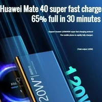 Lenovo 50000mAh 120w Super Fast Charging External Battery Ultra Capacity PowerBank Portable LED Digital Display For IPhone 3