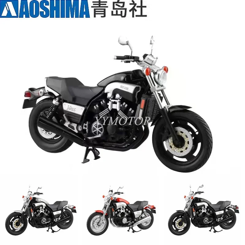 AOSHIMA 1:12 For YAMAHA Vmax Locomotive Diavel Diecast Model Car