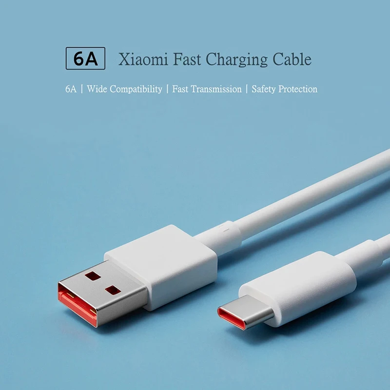 120w Max Charger EU Fast Charge 6A Type C Data Cable For Xiaomi Mix 4 11T 12 12S 12T Pro Poco F4 GT Cell Phones