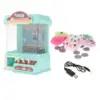 Claw Machine with 6 Dolls Girl Grab Doll Clip Dollhouse Gifts Mini Arcade 2