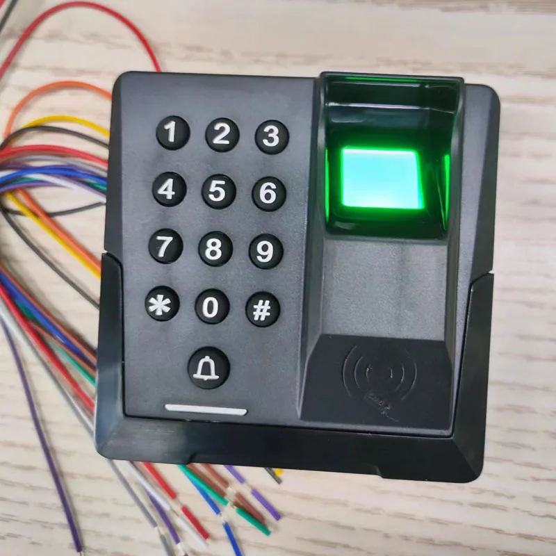 ABS Material Biometric Fingerprint Access Control Machine Digital Electronic RFID Card Reader Password Keypad System Door Lock