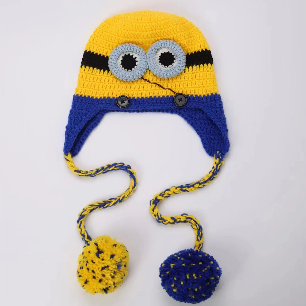 Handmade crochet ear protection hat balaclava Hat beanie ski mask Caps Women's hat Beanie winter accessories Hat with earflaps balaclava hat knitted hat earflap hat