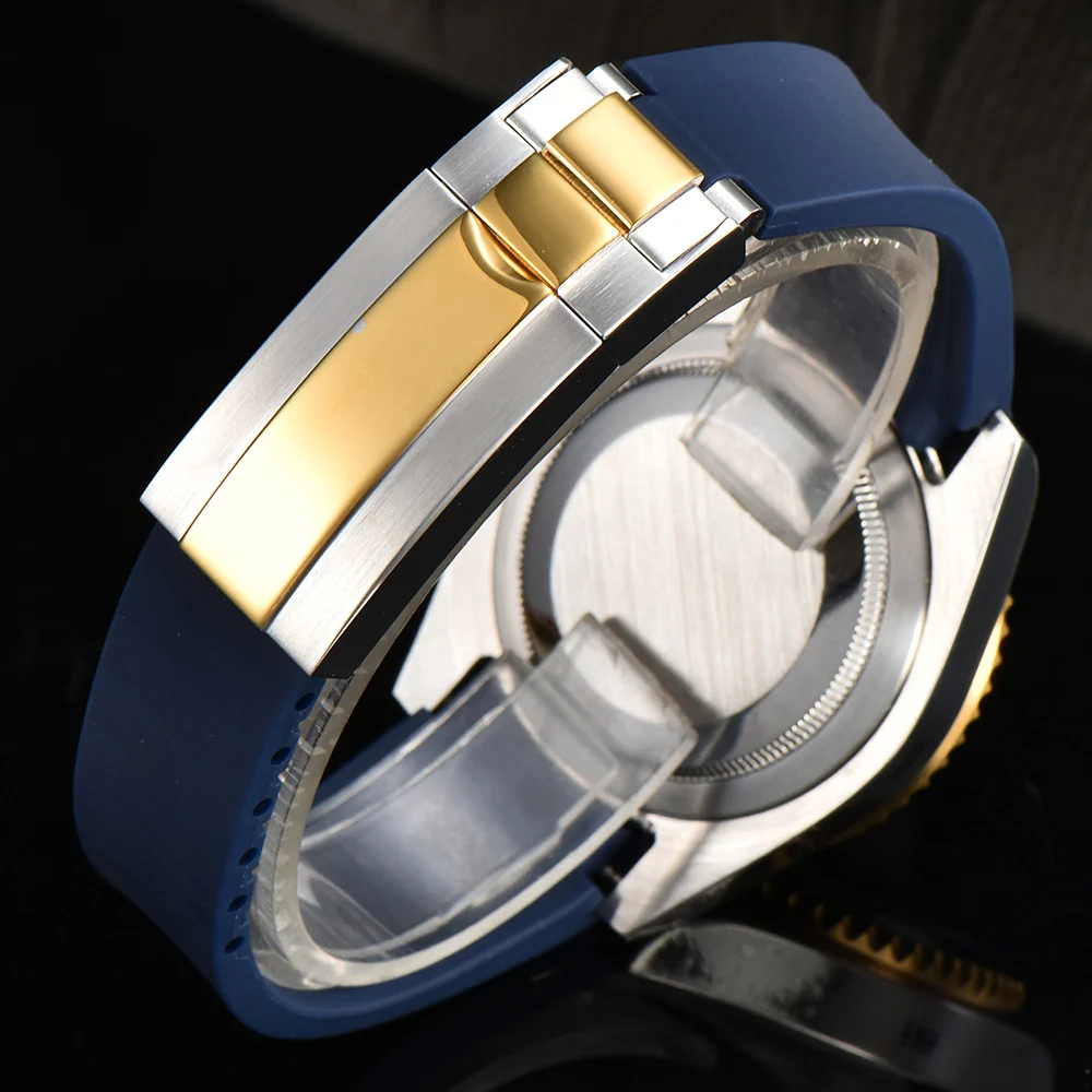 40.5mm Diving Automatic Mechanical Men's watches NH35 Movement Waterproof Wristwatch Sapphire Steel watch