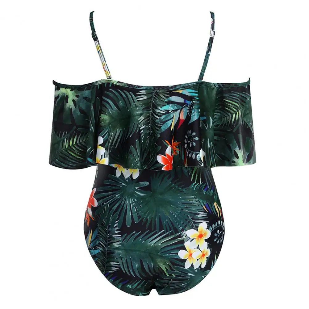 Swimsuit Chic Polyester Short Ruffle Design Maternity Swimwear for Travel Bathing Suit Women Swimwear