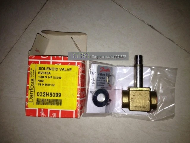 Original DAN.FOSS Solenoid Valve EV310A 032H8099 1.8mm Normally Closed FAIRSZ STORE