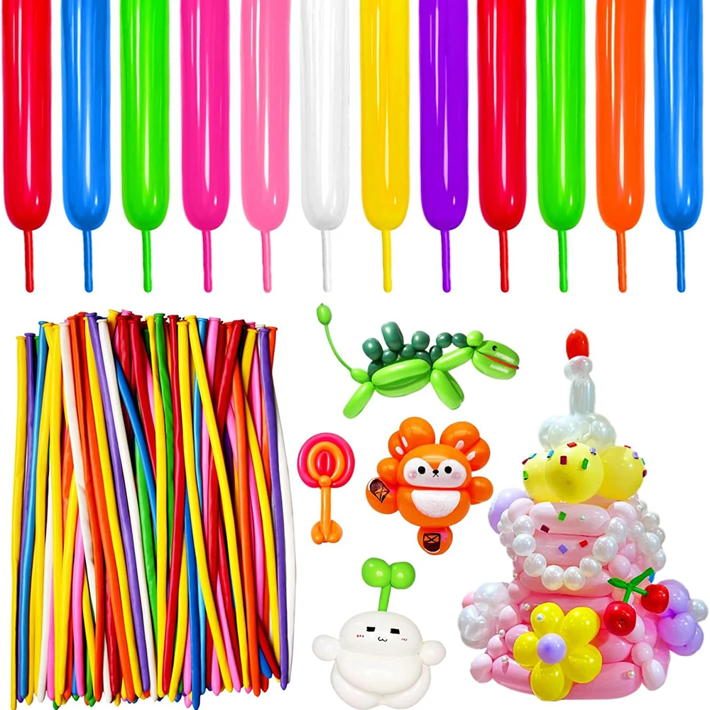 Colorful Twist Latex Balloons 2