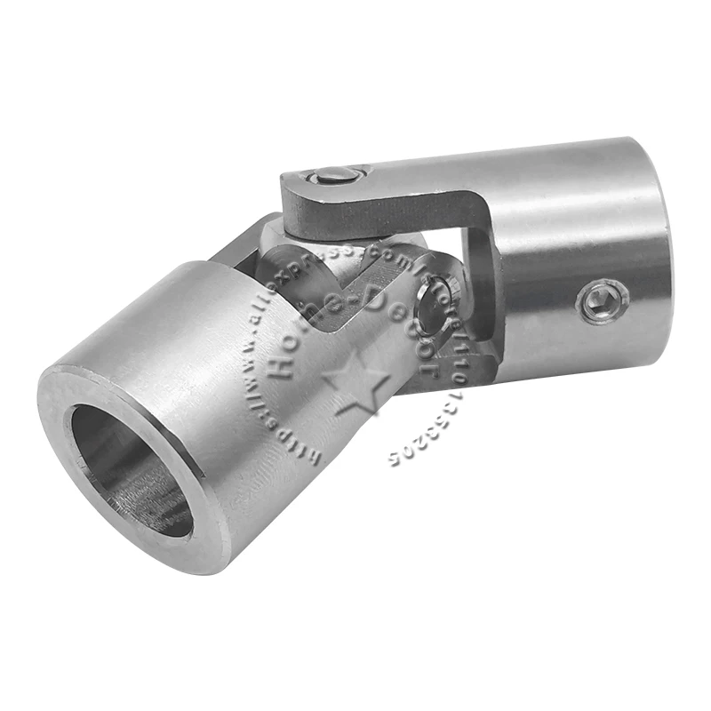 Cruz Universal Acoplamento Comum Mm22 mm Buraco Metal Cardan Joint Shaft Motor Connector Gimbal Coupler Aço Inoxidável 304