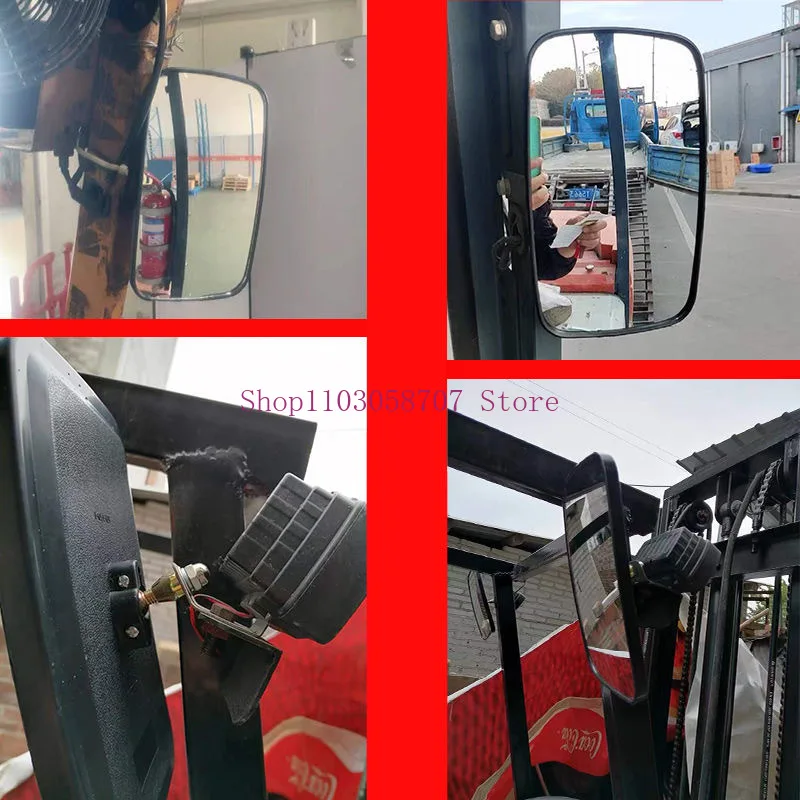 1pc High Quality Forklift Universal Rearview Mirror for Lonking,Heli ,HangCha Forklift.
