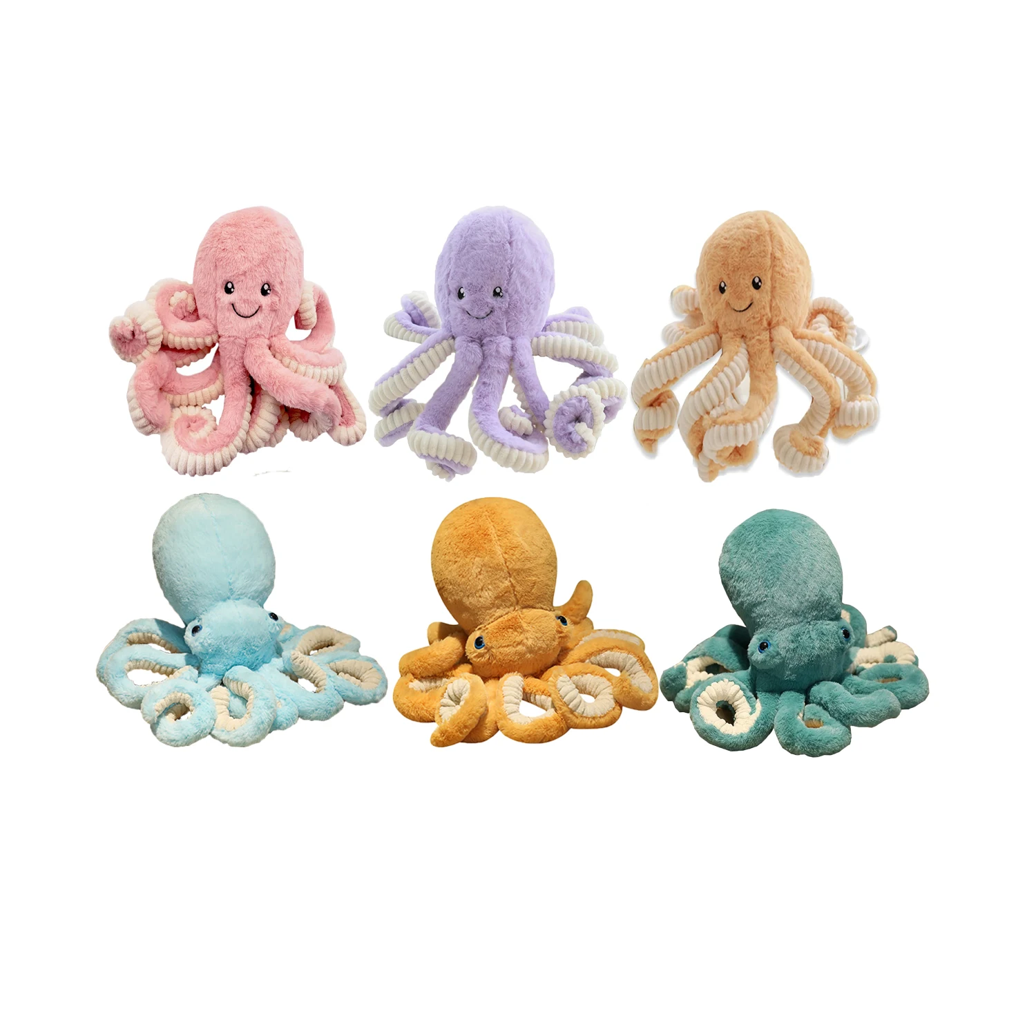 Creative Lifelike Octopus Plush Toys Sea Animal Stuffed Dolls Pillow Back Cushion Children Kids Birthday Gifts Photo Prop newborn photography props creative luxury velvet sleeping cap pillow headband 3pcs fashion soft baby photo prop hat