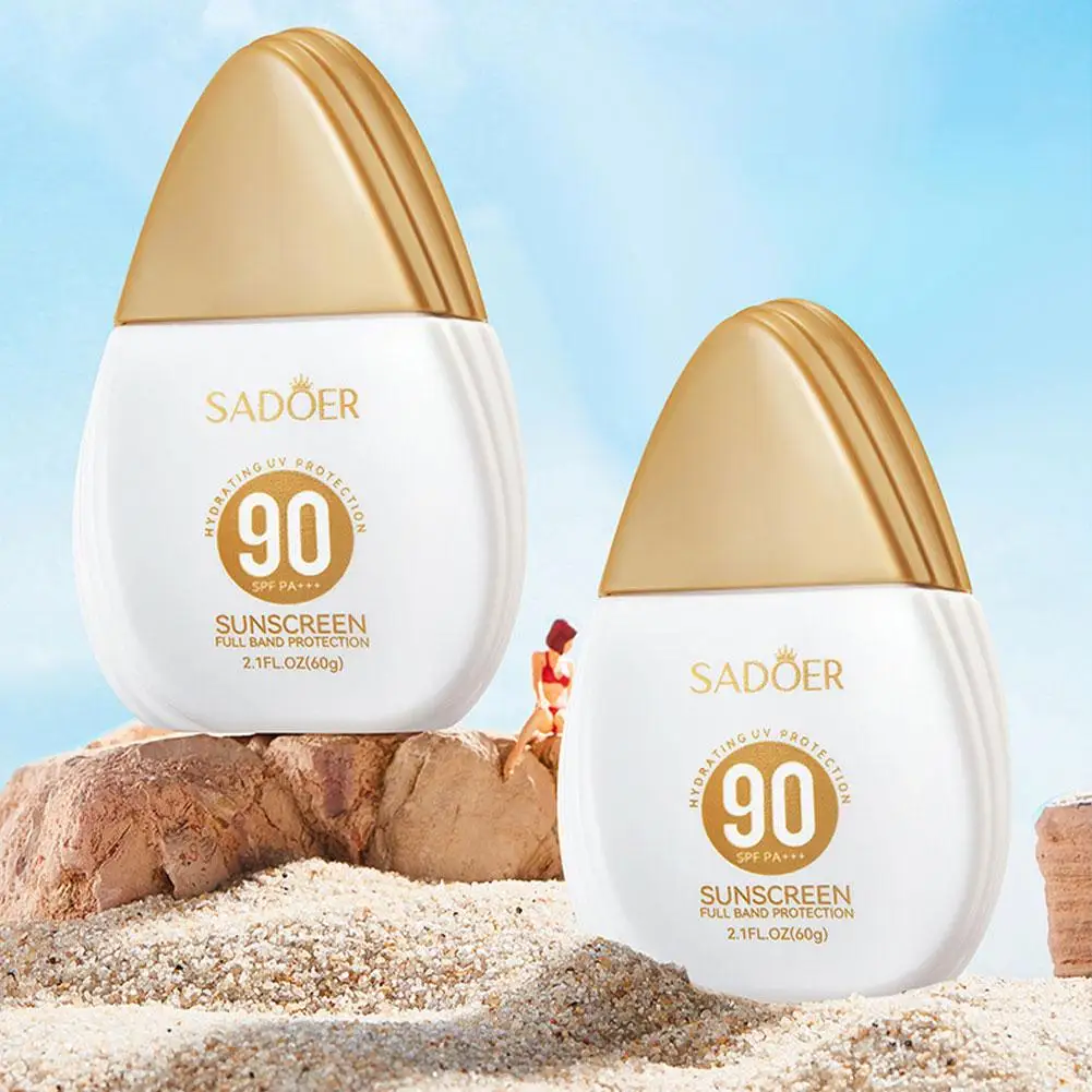 

Spf 90+ Sunscreen for Face Body Sun Block Whitening Creams Solar Blocker Refreshing Non Greasy UV Resistant Facial Sunscree A8C8
