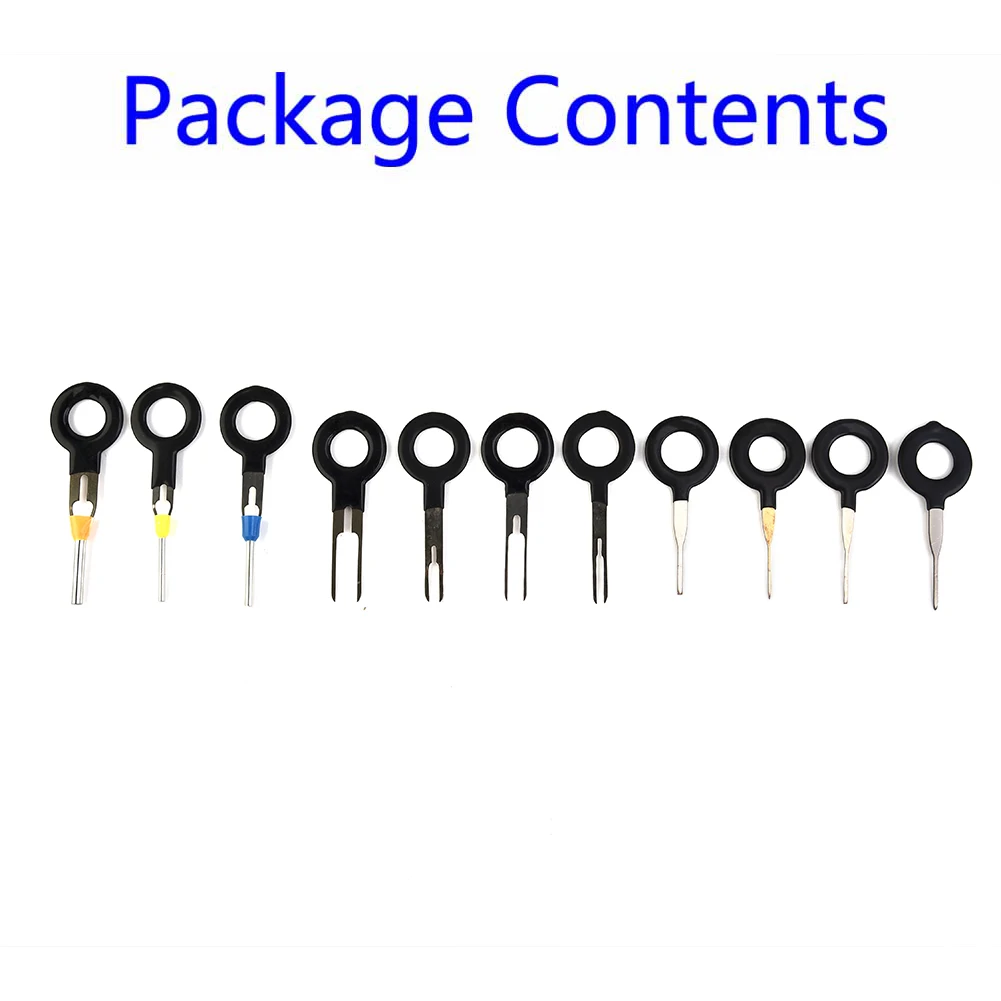 11pcs/Set car terminal tools Car Wire Terminal Removal Tool Crimp Connector Extractor Release Pin Extractor Kit For Car Plug Repair