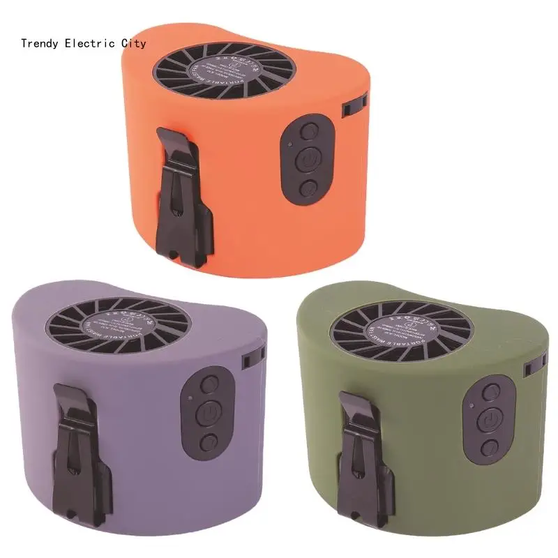 

R9CD Hand-Free Waist Fan Portable Waist Fan Waist Clip Fan Rechargeable Waist Fan