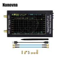 Nanovna F V3 1MHz-6GHz Portable Vector Network Analyzer VNA for MF/HF/VHF/UHF/SHF Antenna,Built-in 4500mAh Battery,4.3in Screen 1
