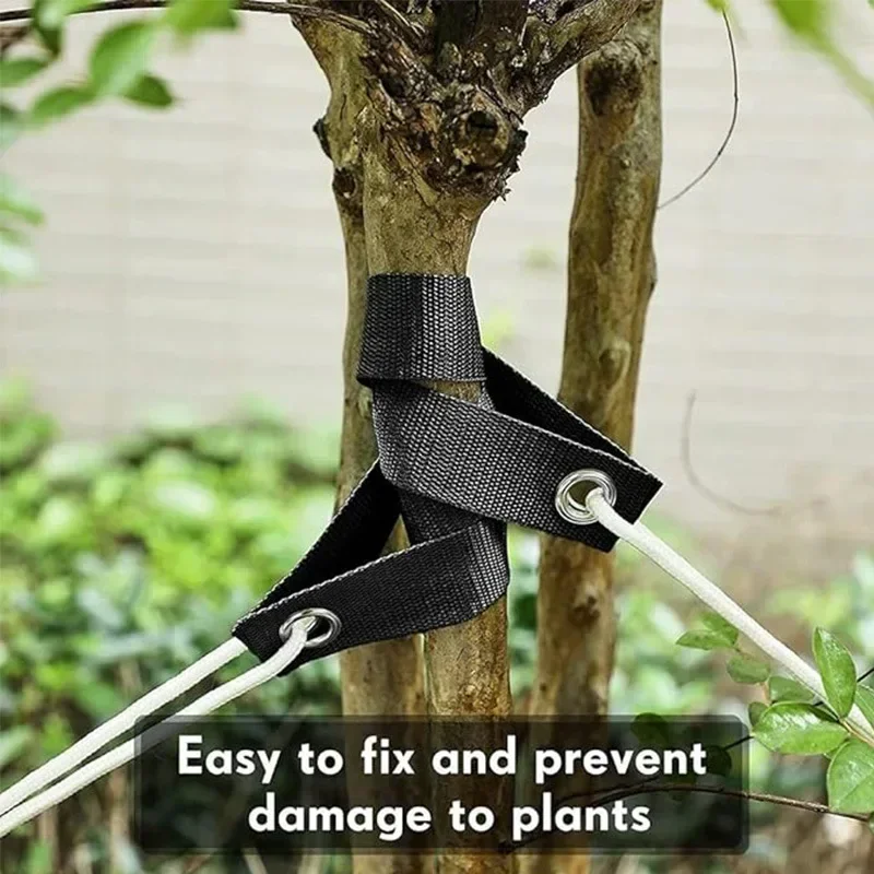 10/1pcs Tree Straps For Staking Tree Support Straps Newly Planted Saplings Anti-Hurricane Protection Straightening Tools 40cm plastic plant supports plant stem support plant support stick plant support connector plant support racks tree branch fixator