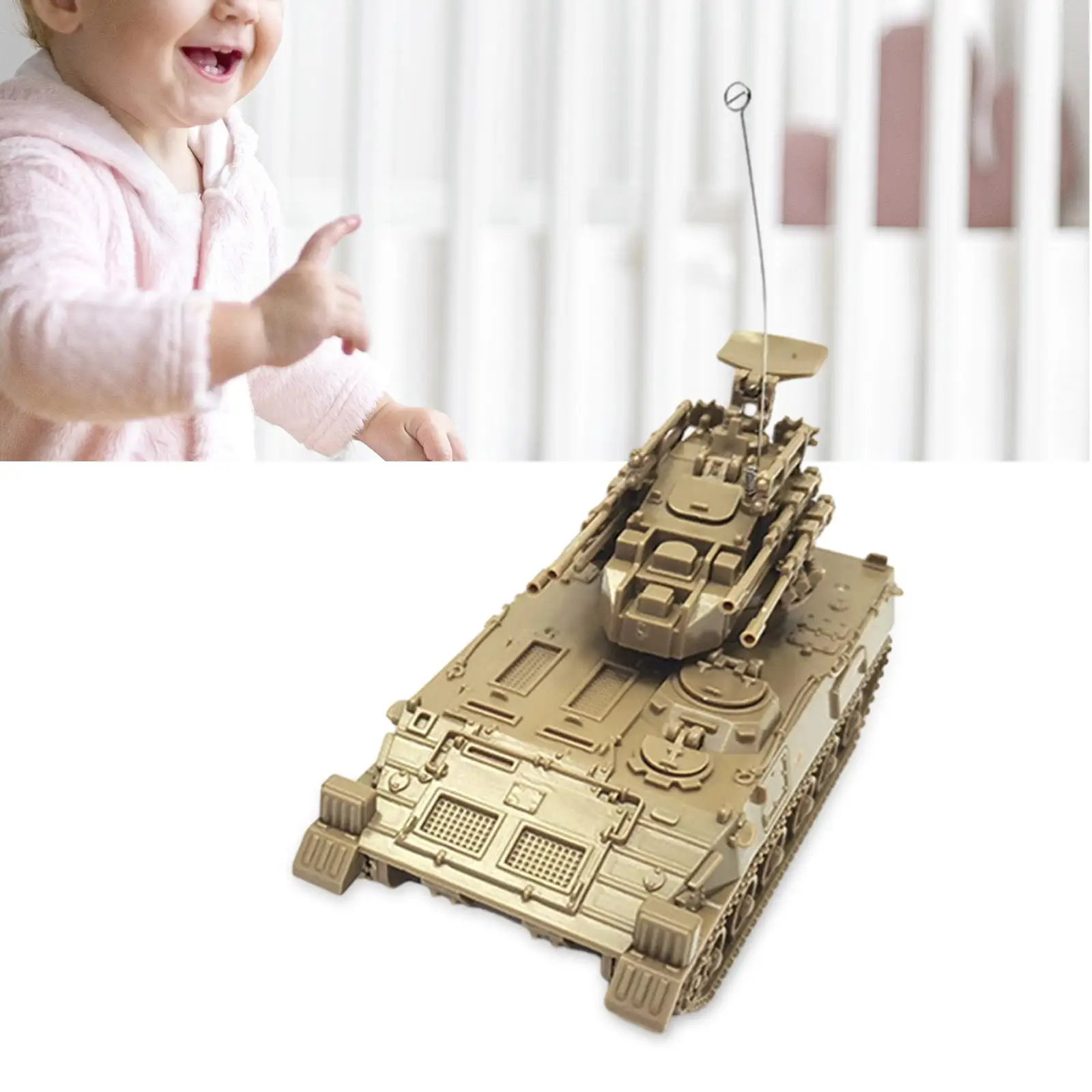 1/72 스케일 빌딩 모델 키트, 공예품 4D 탱크 모델, 성인 남아용