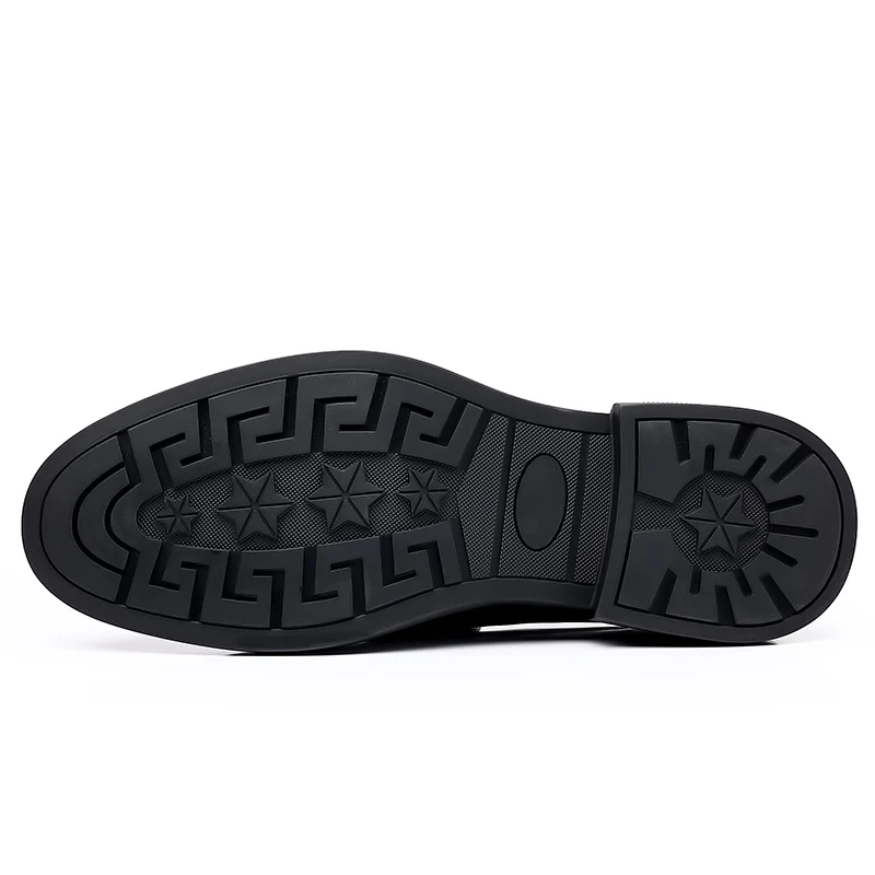 New Leather Shoes for Men Deodorant Breathable Casual British Business Formal Wear All The Trend Youth Pointed Head Increase