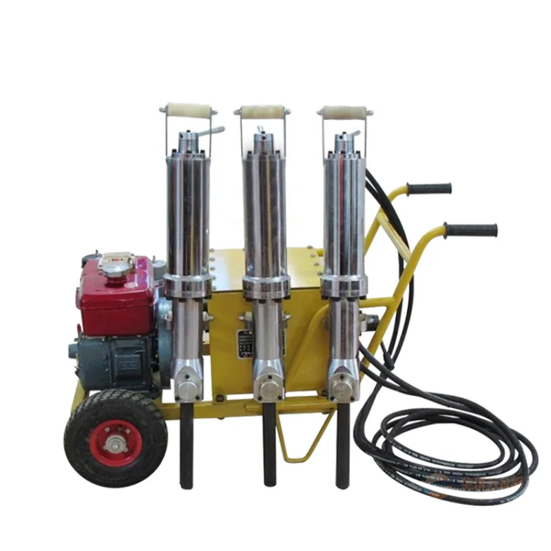 

YG China Hot Sale Cutting Breaking Equipment New Hydraulic Power Pack Rock Splitter Machine Hydraulic Hardrock Breaker Excavator