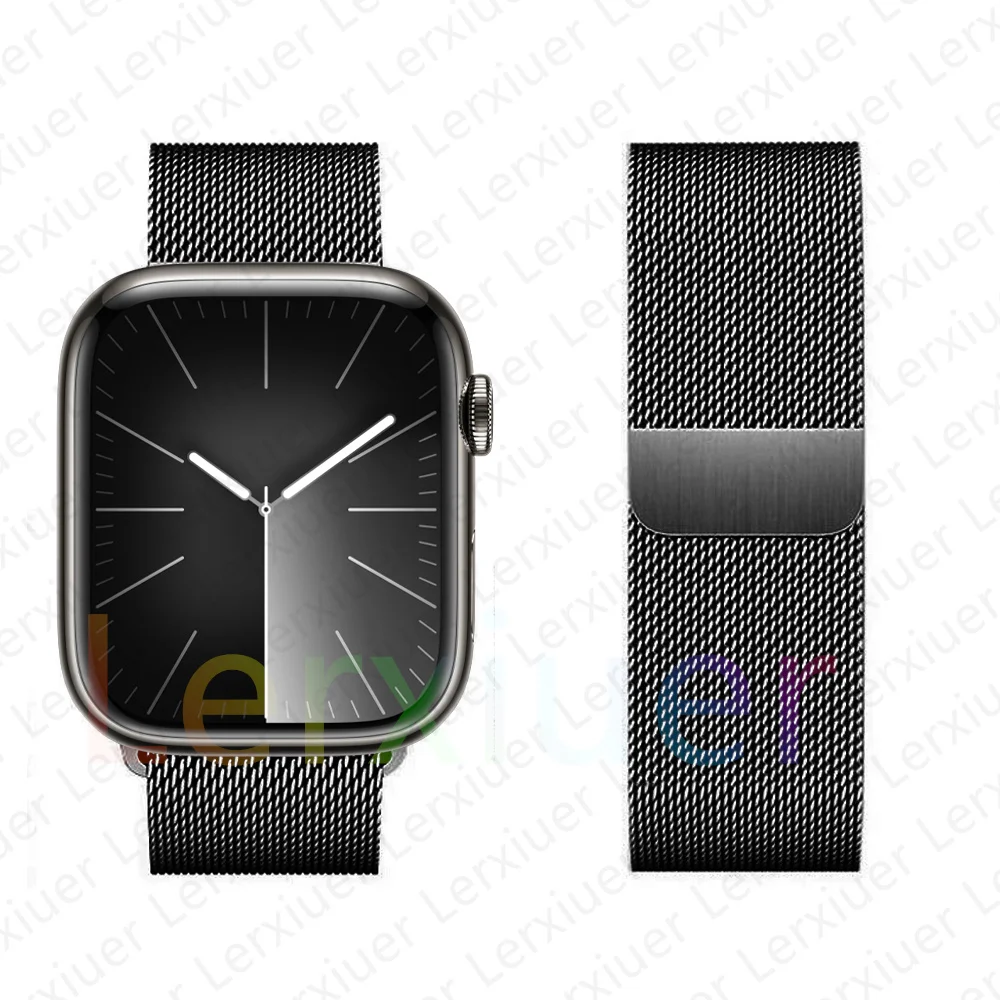 Elegant Metal Mesh Watch Band Bracelet - Premium Milanese Loop Design