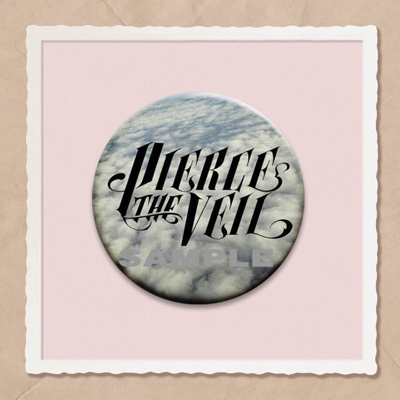 Pierce The Veil Album Art Cartoon Badge Handmade Brooch Pins