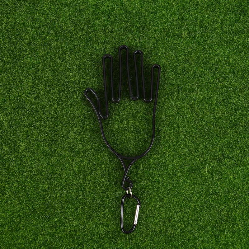 Golf Glove Organizer with Carabiner – Glove Stretcher and Hanger Accessory