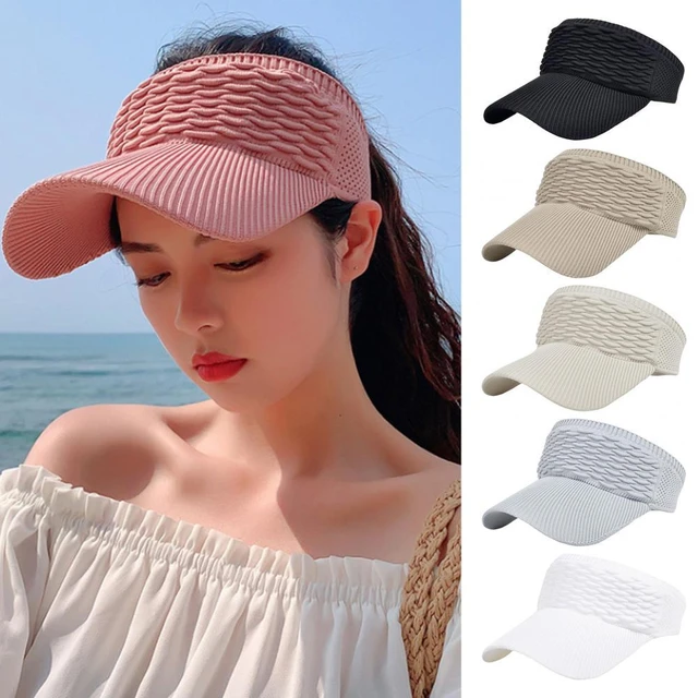 Sombrero de béisbol elástico para mujer, gorra de béisbol ajustable,  protección solar de Color sólido, cómoda, lavable, para correr, de verano -  AliExpress