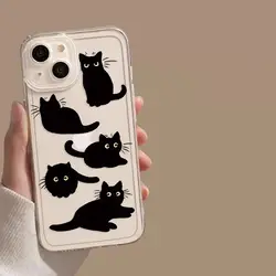 Black Cat Design Phone Case Cover - Sleek and Durable Protection - Samsung A33 5G (S12309)