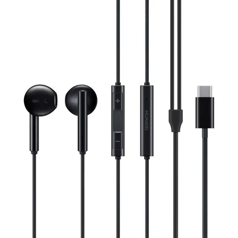 Huawei CM33 USB Type C wired headset Mate60 Pro+/50Pro/40Pro mobile phone p60/P40Pro genuine.