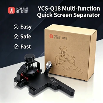 YCS Q18 Strumento di Separazione Rapida dello Schermo per Riparazione Telefoni Cellulari, Attrezzo a Ventosa per Rimozione Schermo