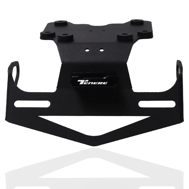 حامل لوحة ترخيص الدراجة النارية الخلفية مع قوس ضوء...