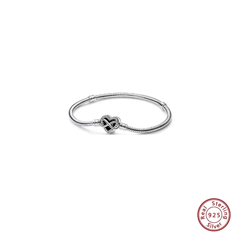 

2023 New S925 Silver Bracelet Factory Direct Sale, Minimalist and Chic with Fashion Charm