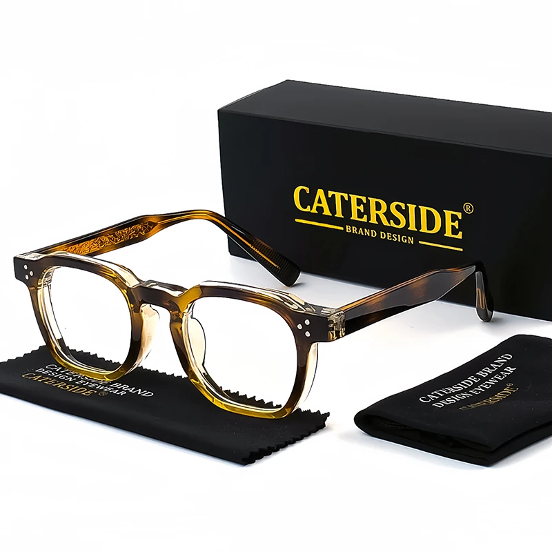 Caterside New Square Flat Light Glasses: 고전적인 스타일과 현대적인 감각의 완벽한 조화