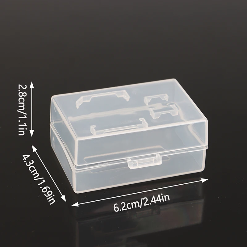 Camera Battery Storage Box 2Pcs For LP-E6 BP-511 NP-FZ100 NP-FM500H NP-FM50 EN-EL15 EN EL3E EL3